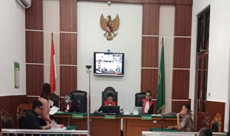 Situasi sidang di PN Surabaya 